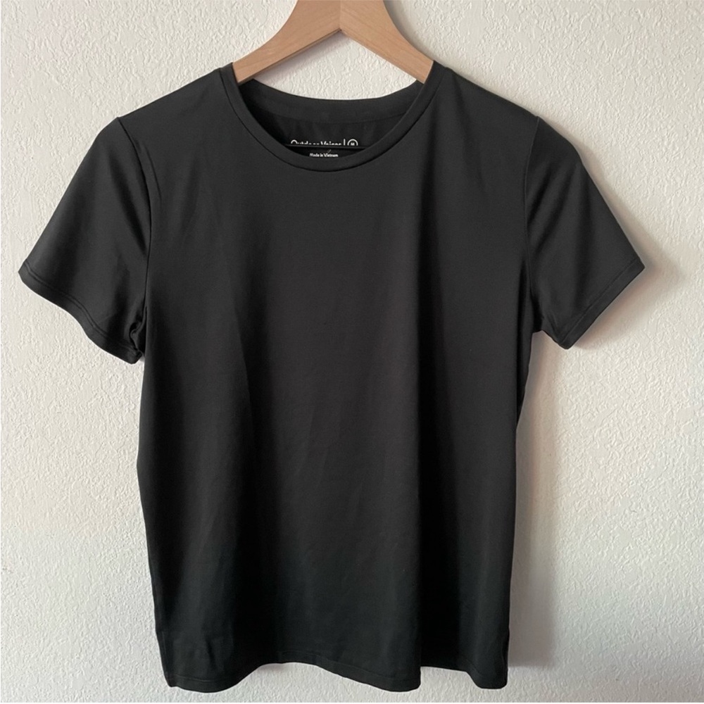 Outdoor Voices Cloudknit super soft black tshirt XL